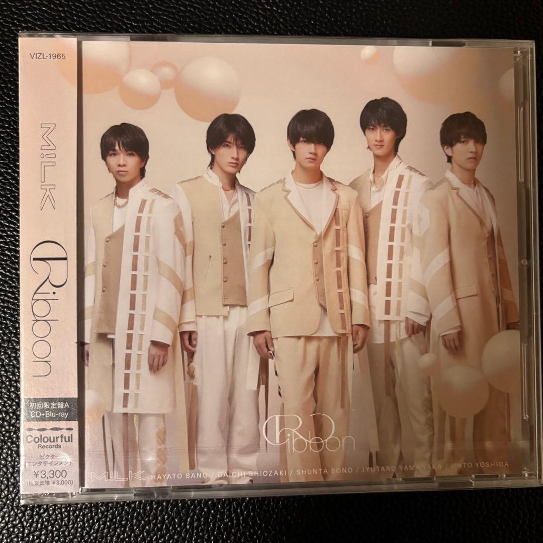 M!LK CD Ribbon初回限定盤A +通常盤