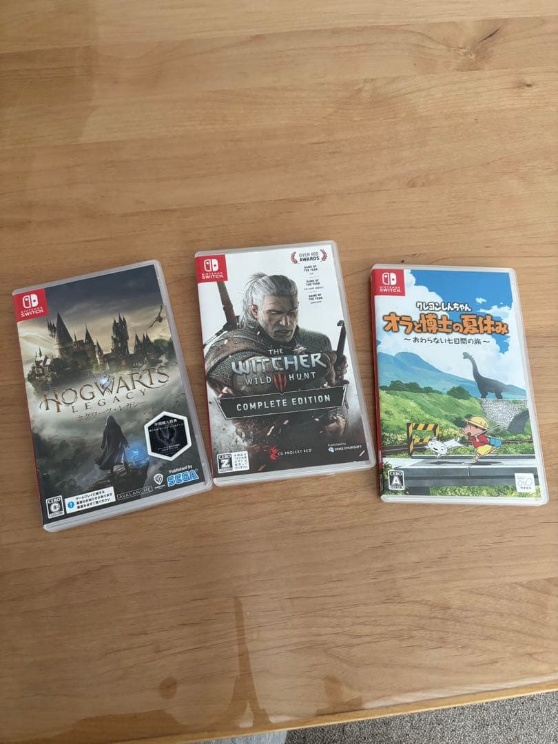 Hogwarts Legacy, Witcher 3, どうぶつの森 3本セット