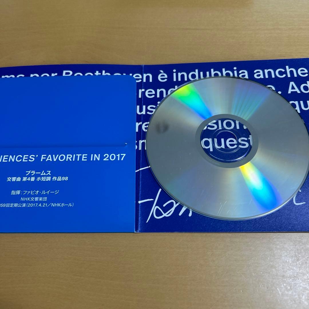 NHK交響楽団　年間会員限定特典CD6枚セット　ブロムシュテット、ルイージ他