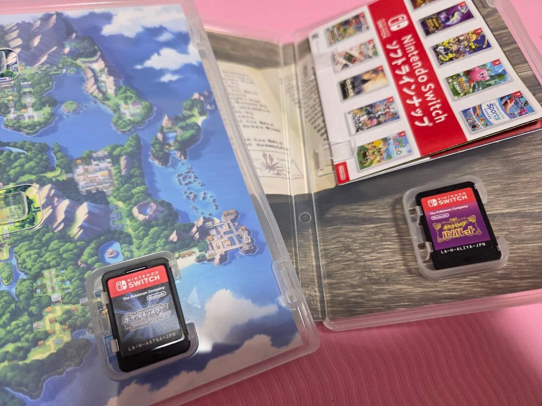 ポケットモンスター ブリリアントダイヤモンド 　バイオレット　セット