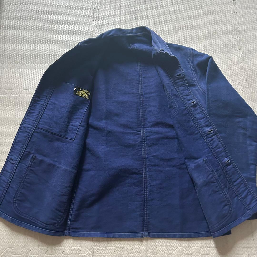 40s \"le mont st michel \"モールスキンジャケット