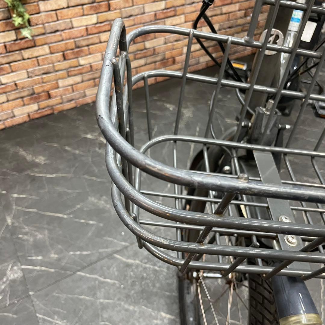 【18】電動自転車 ブリヂストン bikke グレー 20インチ