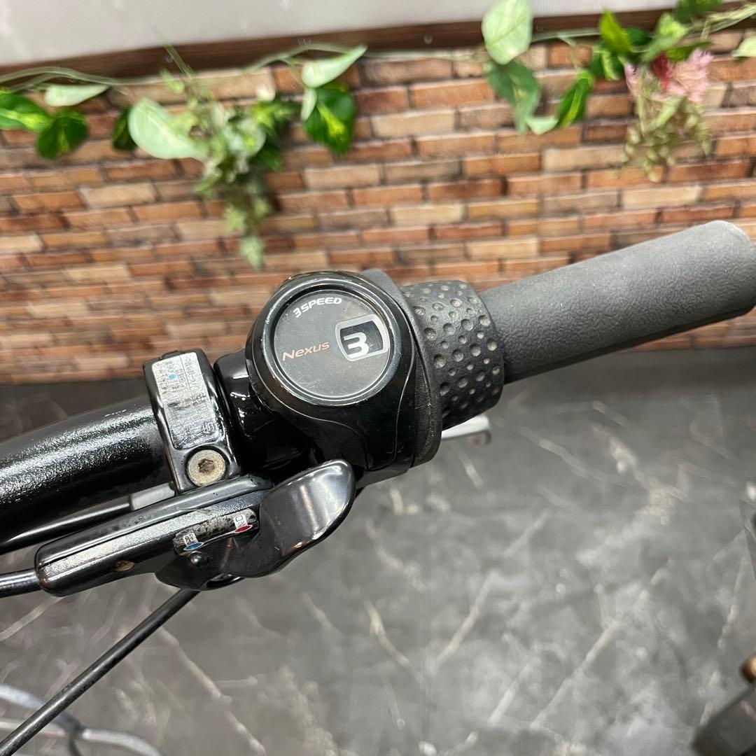 【18】電動自転車 ブリヂストン bikke グレー 20インチ