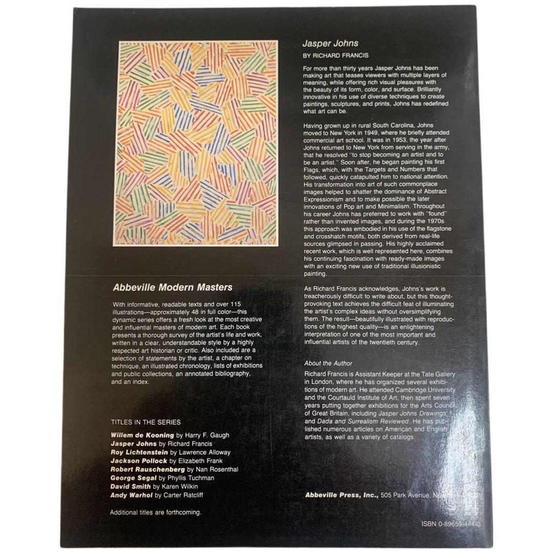 Jasper Johns ジャスパー・ジョーンズ1984年 初版 画集 BOOK