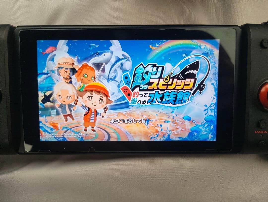 Switch 釣りスピリッツ 釣って遊べる水族館 サオコンセット