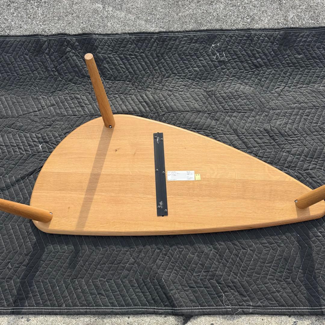 美品　ナガノインテリア　リアル　リビングテーブル LT017-8S