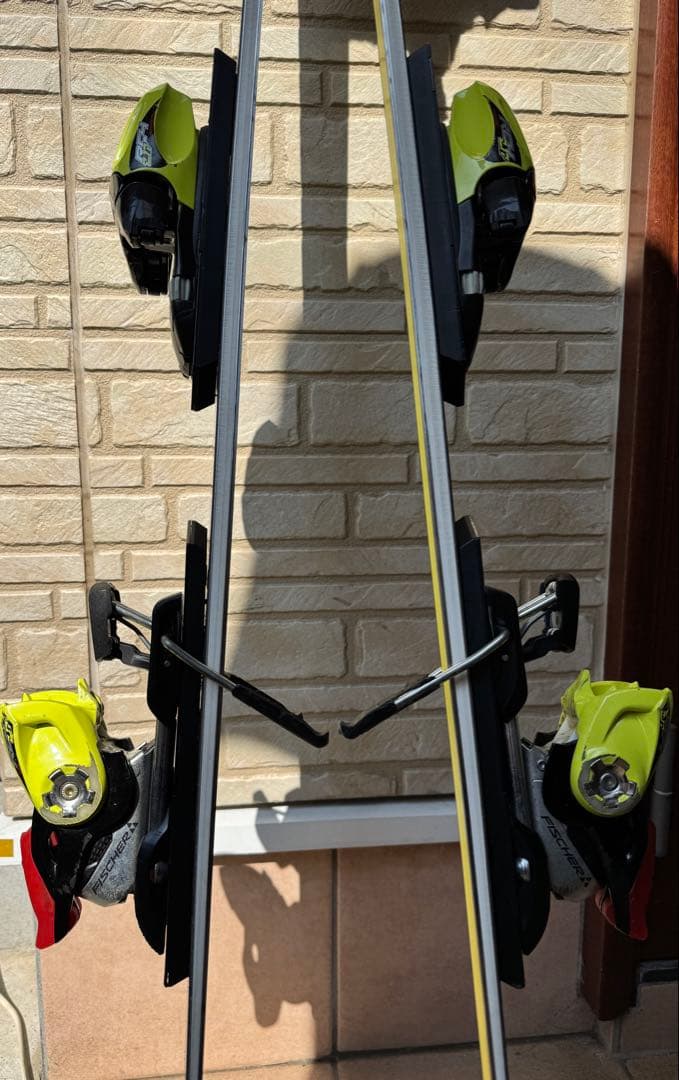 Fischer SLスキー 板155cm ビンディング付き