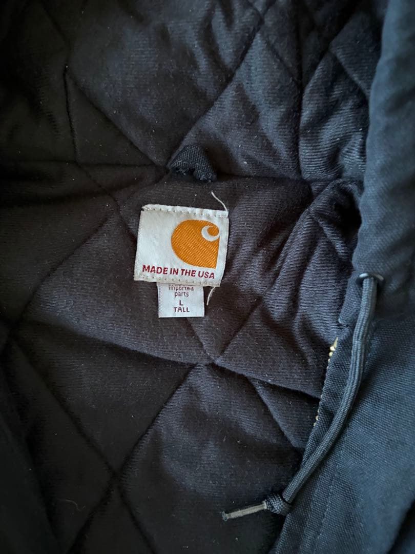 ま*様 Carhartt アクティブジャケット ブラック USA製