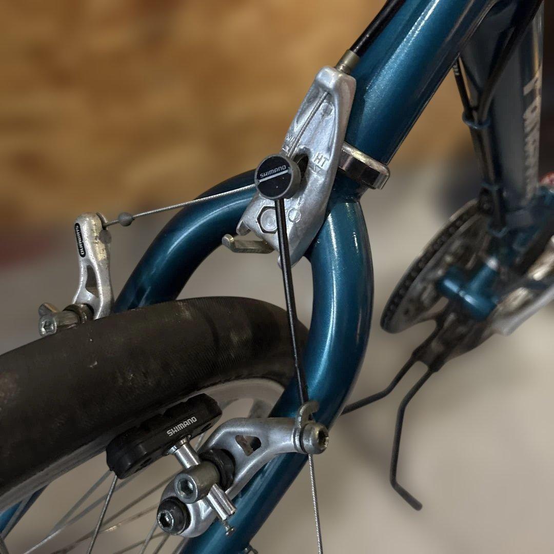 パナソニック　クランクスギノ　折りたたみ自転車　レトロ　 ビンテージ
