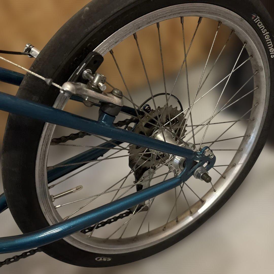 パナソニック　クランクスギノ　折りたたみ自転車　レトロ　 ビンテージ