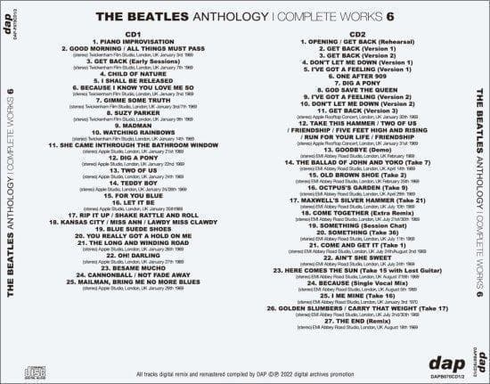THE BEATLES / ANTHOLOGY I-VII セット