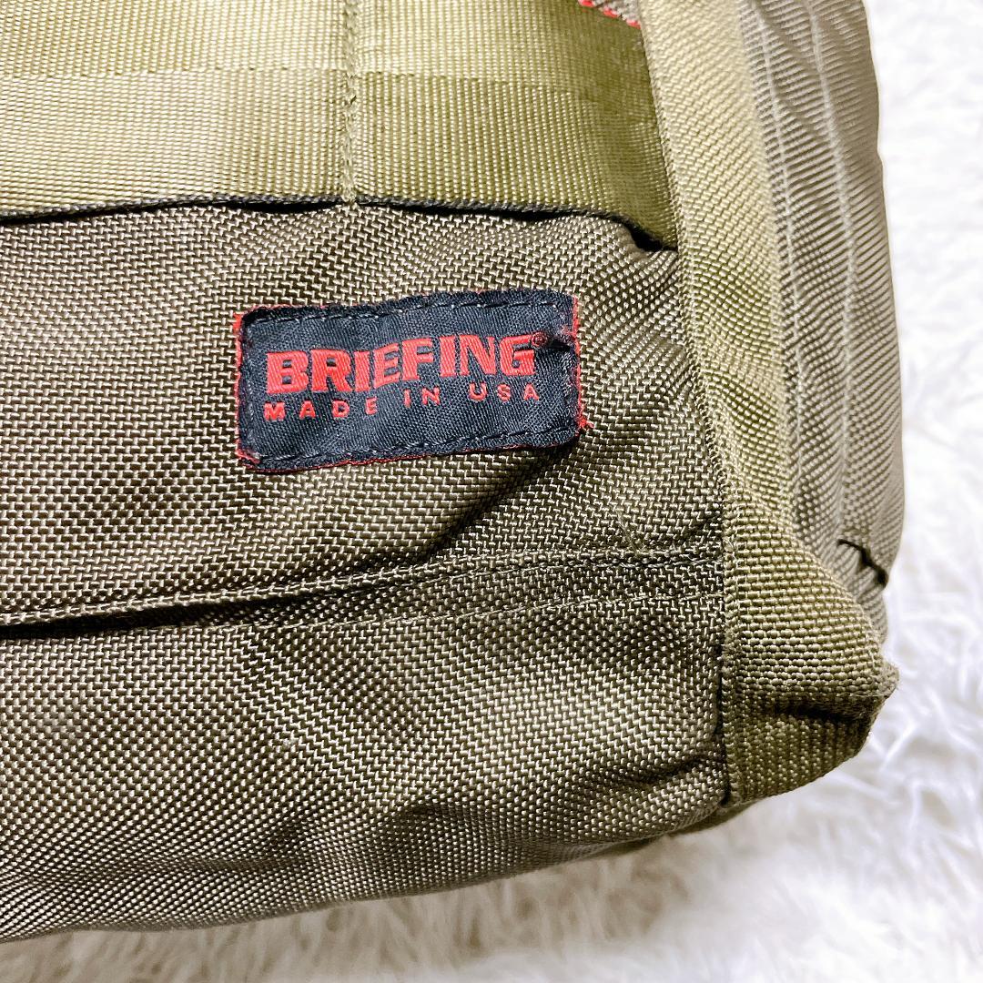 BRIEFING SQ トートバッグ バリスティックナイロン モスグリーン