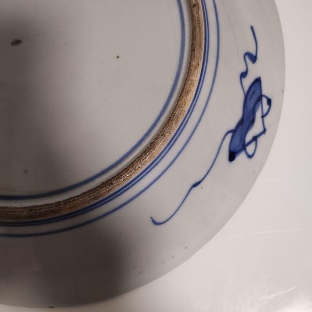 伊万里焼 古伊万里 染め付け 色絵 大皿 飾り皿