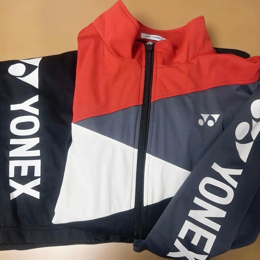 YONEX ジップアップジャケット 上下セット上L、下O