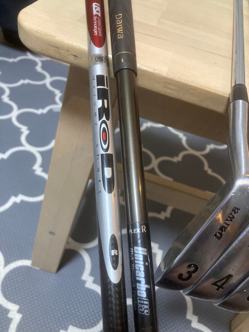 Daiwa ブリヂストン　他　クラブセット　キャディバッグ　アイアン　初心者向け