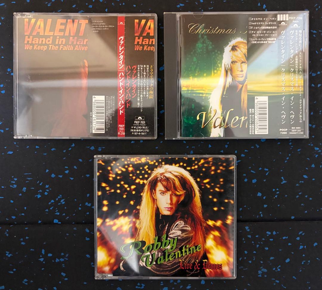 未開封多数】ロビー・バレンタインRobby Valentine CD13枚セット