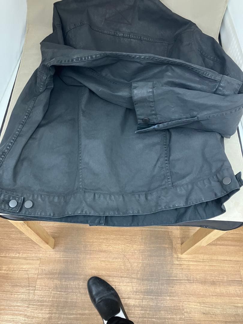 NUBIAN別注MLVINCE WAX DENIM TRUCKER JACKET