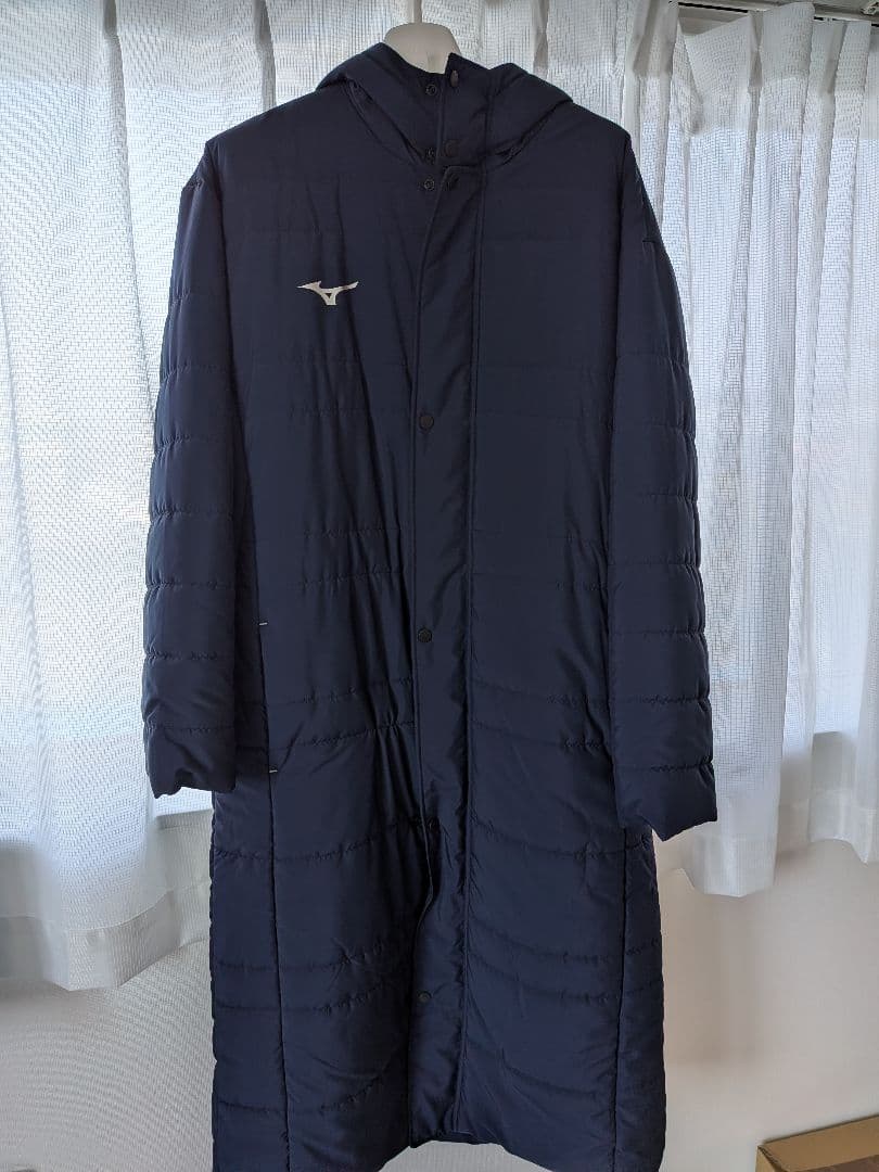 Mizuno XL ネイビー ベンチコート