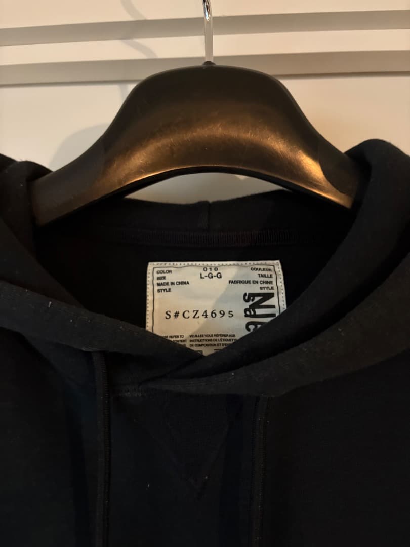 NIKE × Sacai コラボスウェットパーカー