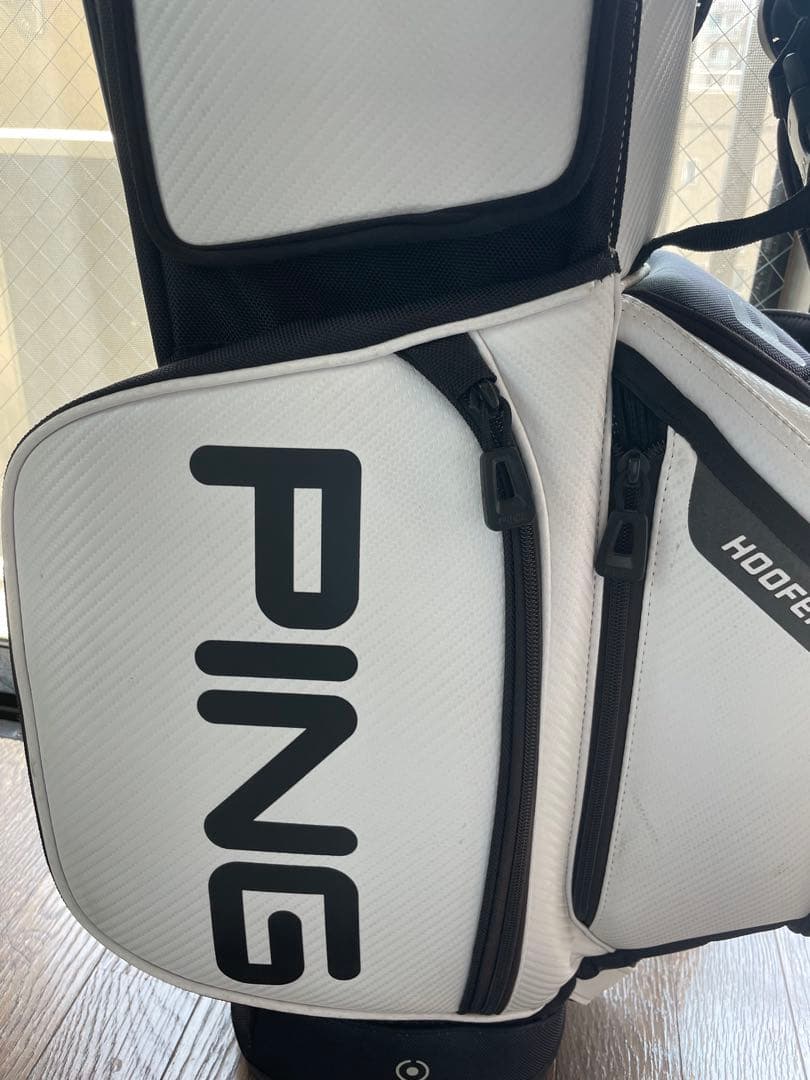 PING HOFFER TOUR ゴルフバッグ ホワイト