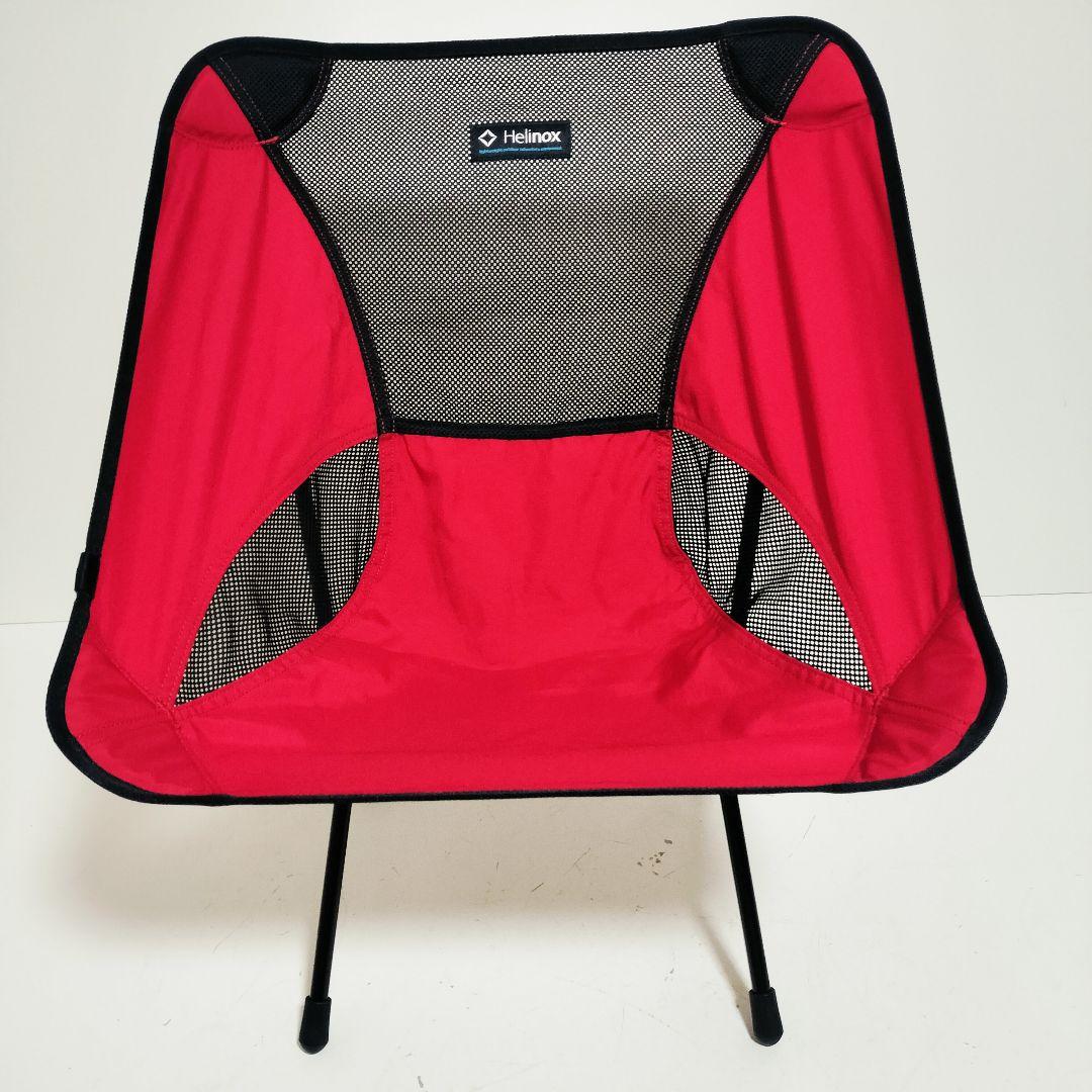【美品】Helinox ヘリノックス チェアワン レッド 赤