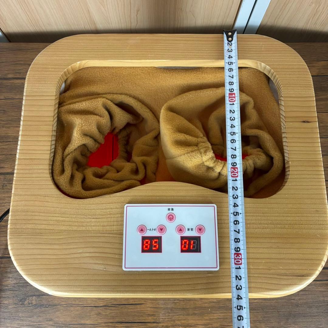 【送料込】遠赤外線脚温器 水不要　ぽかぽか足Hot 説明書付き
