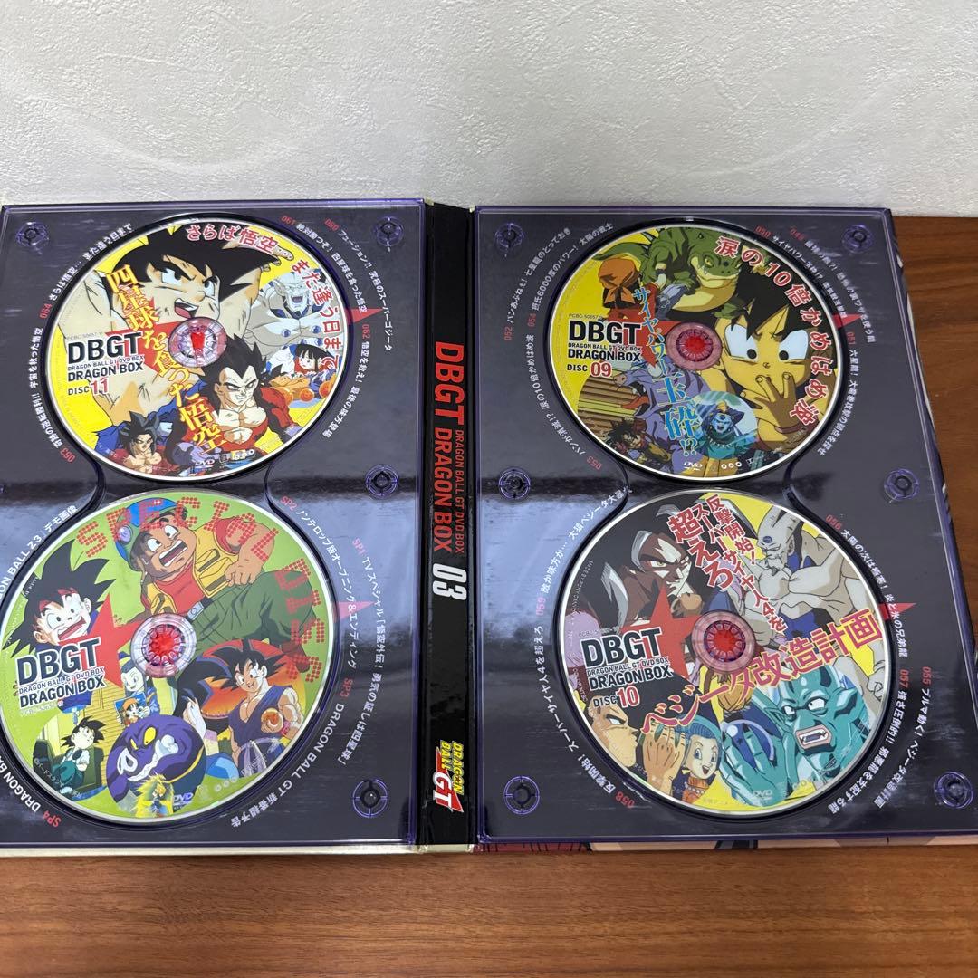 DRAGON BALL GT DVD　DRAGONBOX　DBGT