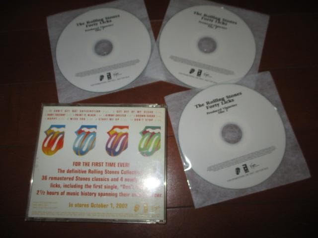 洋楽 rolling stones forty licks (RARE!!SET!!)