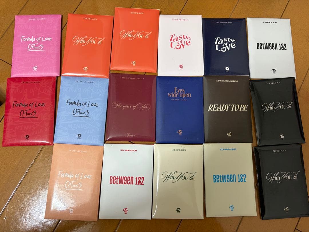 TWICE アルバム グッズ
