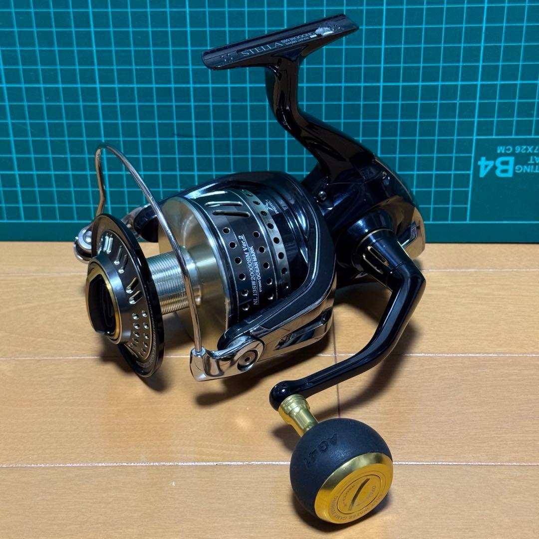 シマノ 20ステラSW 18000HG オーシャンマーク カスタム オマケ付き