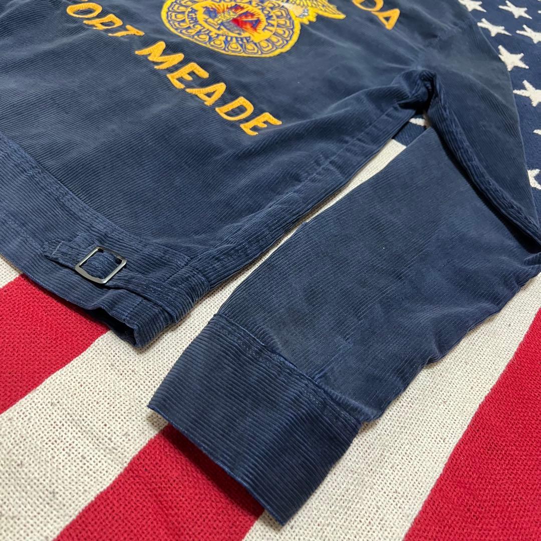 70s FFA コーデュロイジャケット Florida刺繍 TALON 短丈