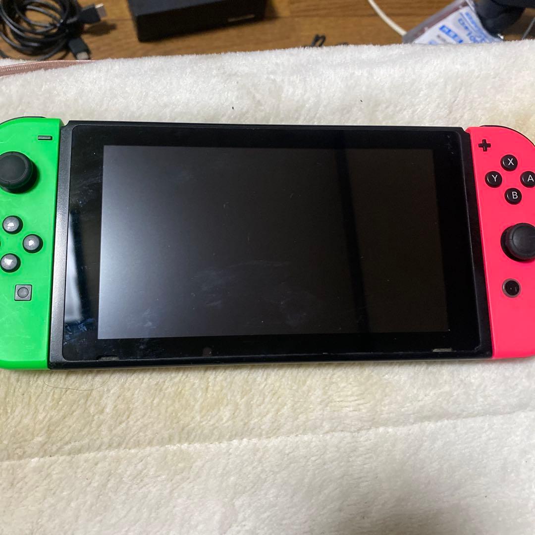 Nintendo Switch 本体 グリーン/ピンク