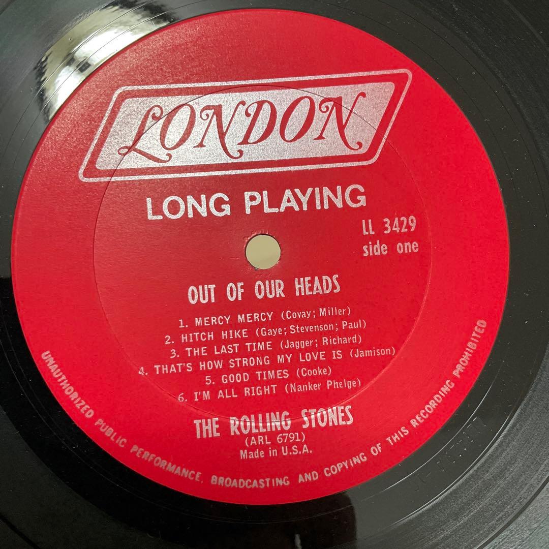 ローリングストーンズ　Out of Our Heads モノラルUS盤レコード