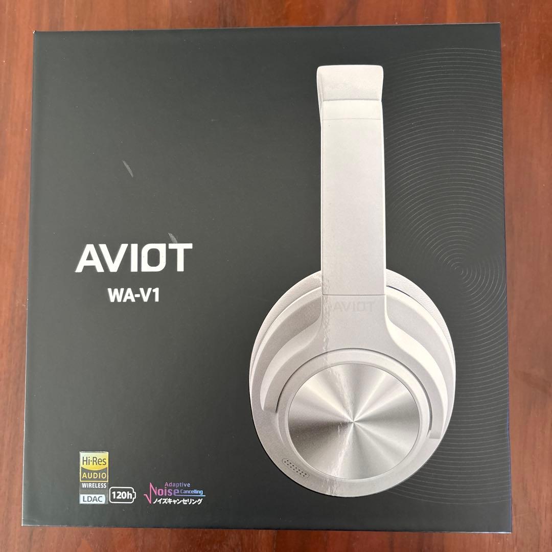 AVIOT WA-V1 ワイヤレスヘッドホン ホワイト