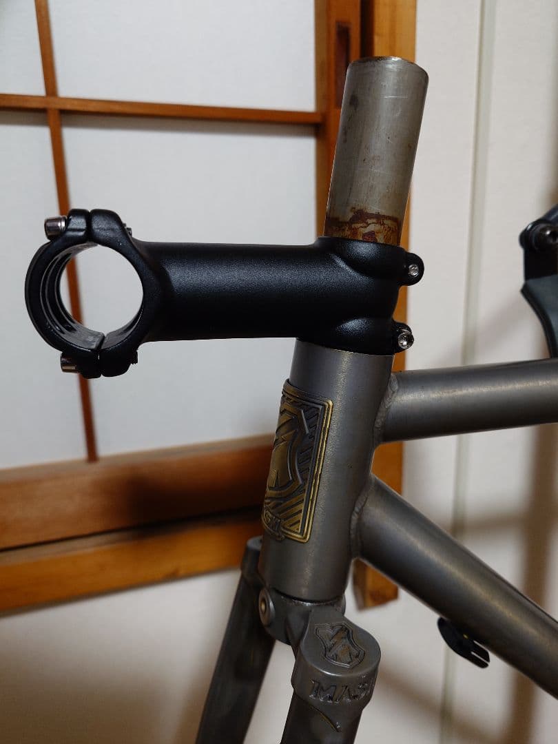 MASH ALL ROAD フレームセット MATTE RAW XSサイズ