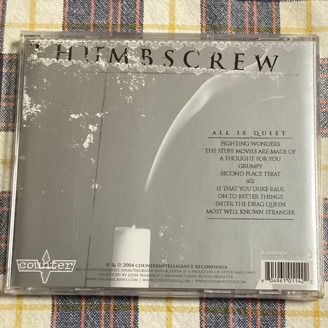 洋楽 THUMBSCREW / ALL IS QUIET