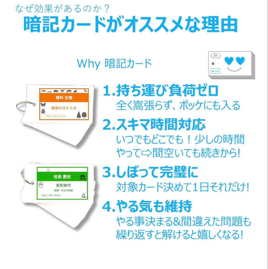 中学受験【6年上 社会・理科全セット1-17回】暗記カード 予習シリーズ 組分け