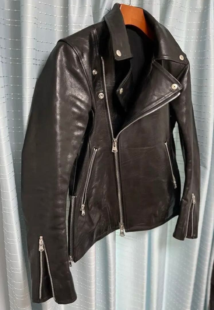 BACKLASH VINTAGEイタリアンダブルショルダー 黒色 サイズM