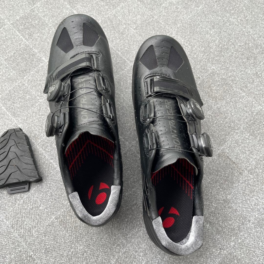 【値下げ】Bontrager ビンディングシューズ 14 クリート＋カバー付