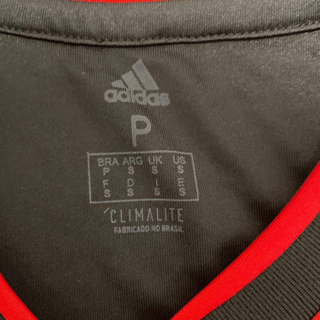 美品 Adidas SPFC エンブレム刺繍 サンパウロFC ユニフォーム S