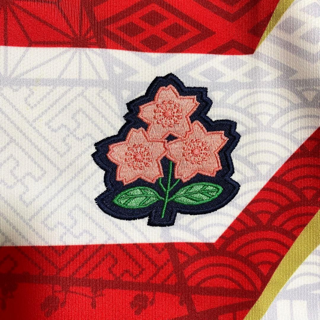 新品　カンタベリー　日本代表　ユニフォーム　ゲームシャツ　W杯　刺繍　S