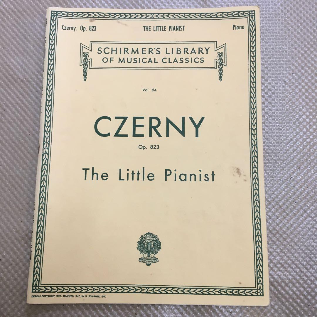 0344　Czermy.　Op.　823  THE LITTLE PIANIST
