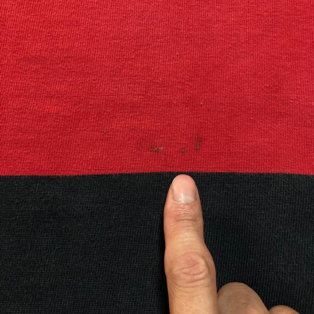 PolobyRalphLauren RugbyShirt 刺繍ロゴ 90s XL