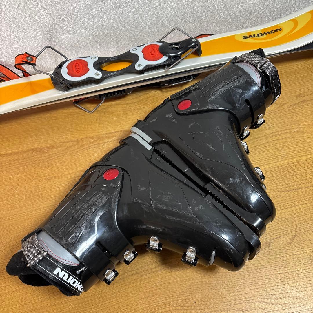 メンズショートスキーセットファンスキー　　Salomon 29cm〜29.5cm