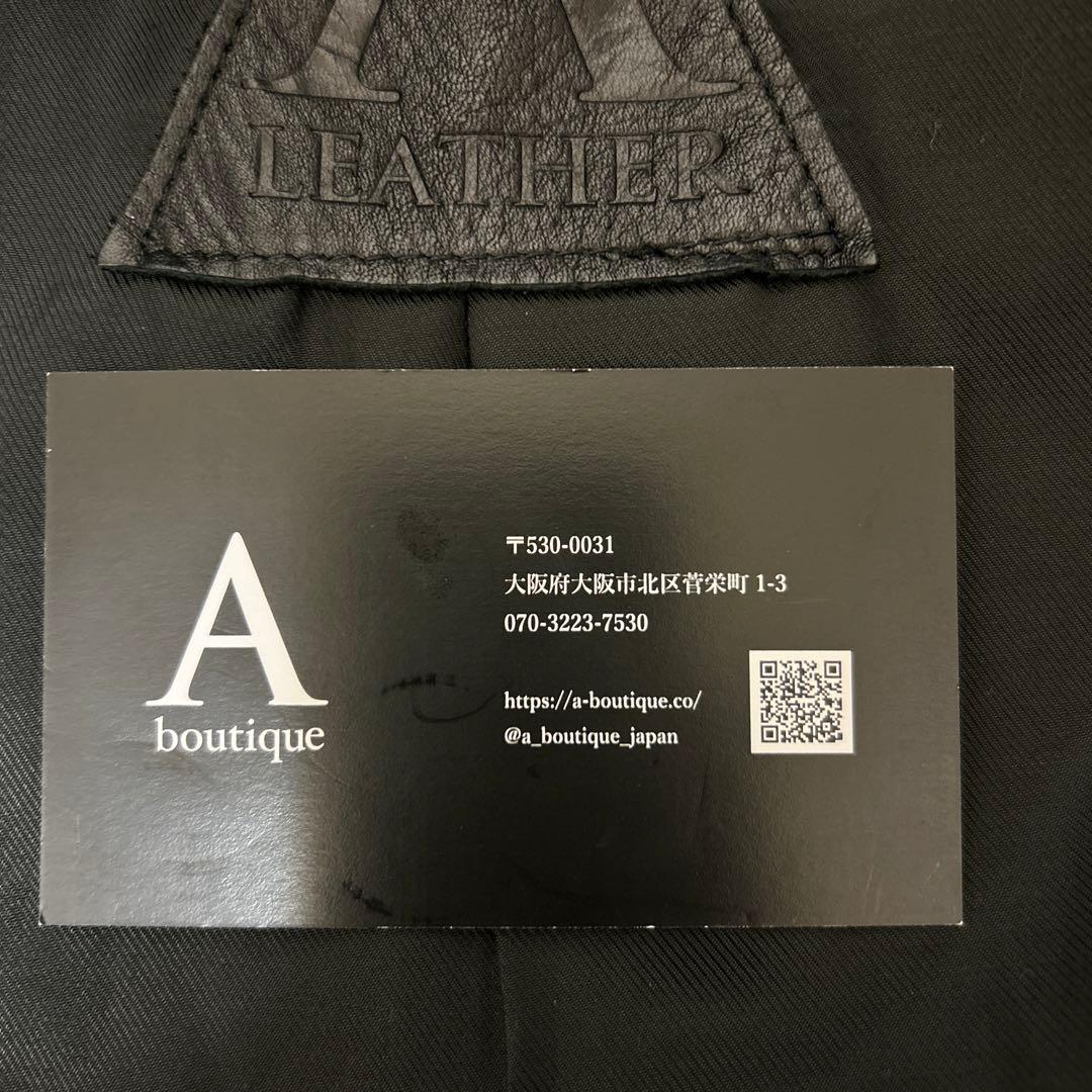 A LEATHER 牛革ジャケット