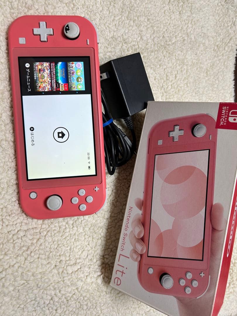 Nintendo Switch Lite ピンク 本体 ⭐︎４点セット⭐︎