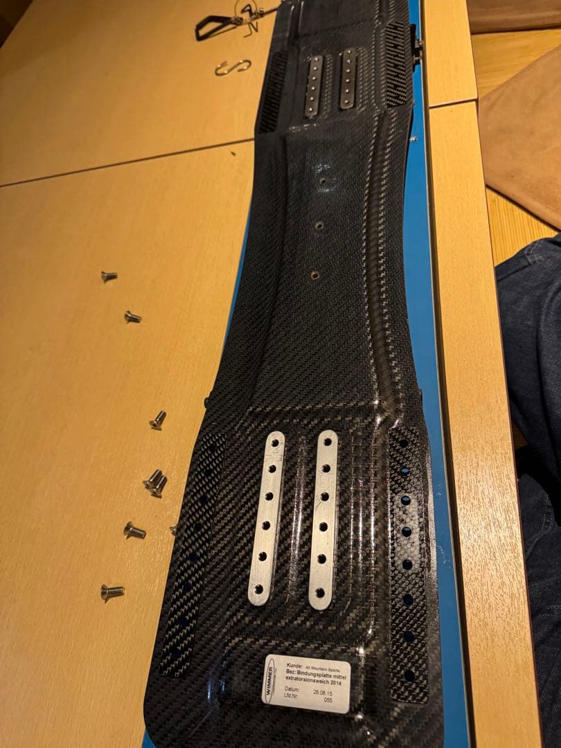 希少SG carbon plate カーボンプレート　SGスノーボード