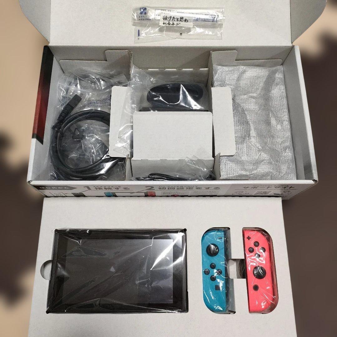 【訳あり】Nintendo Switch 本体 SDカード付き 匿名配送