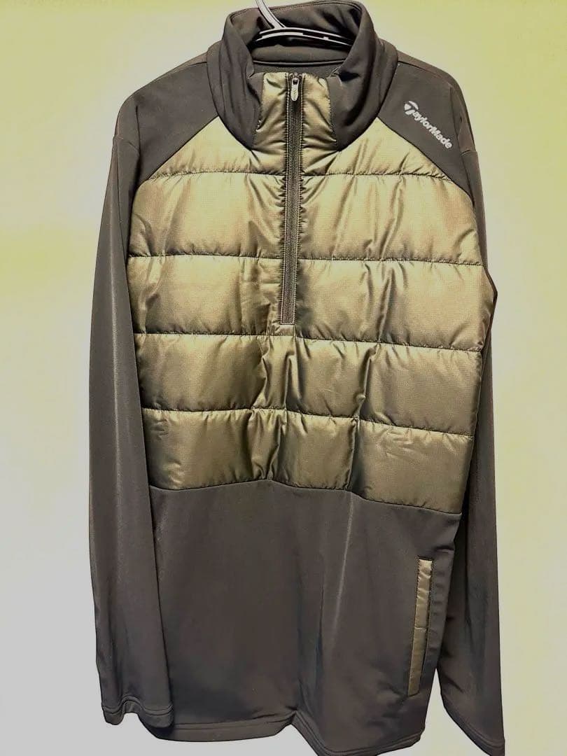 Sale/ TaylorMade ハーフジップセーター ブラック/オシャレ