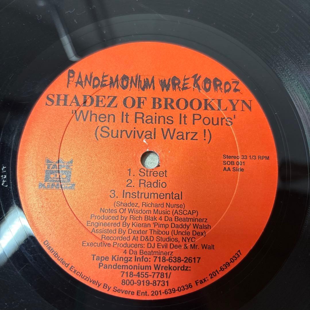 SHADEZ OF BROOKLYN Change 12インチ